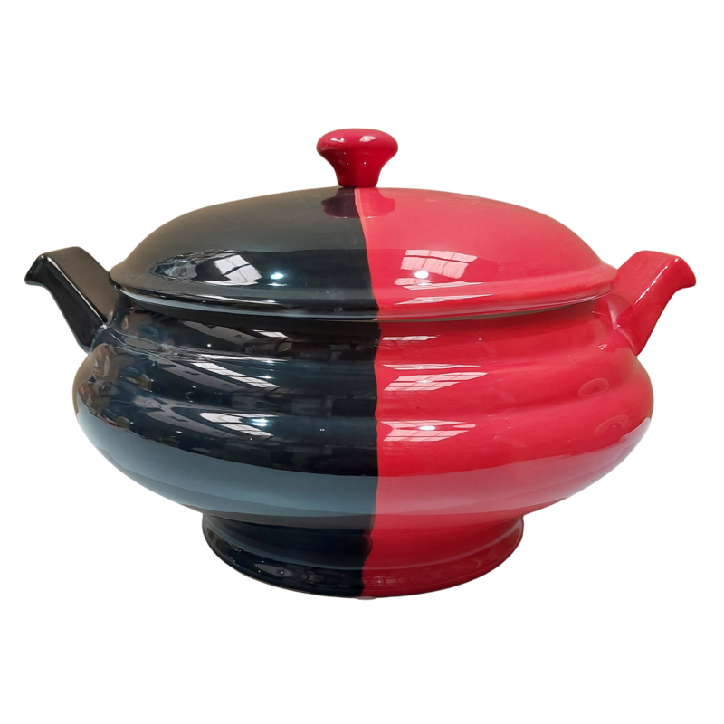 Sopera Porcelana Eleggua 20 x 33 cm